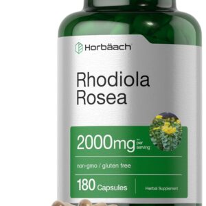 Horbäach Rhodiola Rosea 2000mg 180 Caps