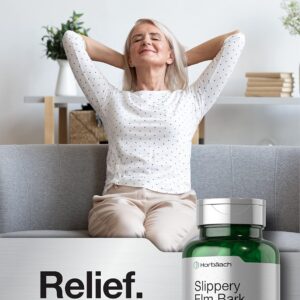 Horbäach Slippery Elm Bark 4000 mg 200 Caps