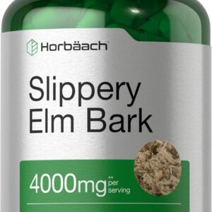 Horbäach Slippery Elm Bark 4000 mg 200 Caps