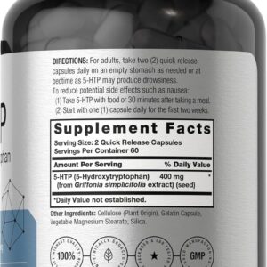 Horbäach 5-HTP Hidroksitriptofan 400mg 120 Caps