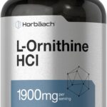 Horbaach L-Ornithine 1900mg per serving 120 Caps