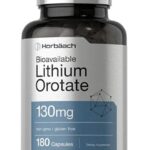 Horbaach Lithium Orotate 130mg 180 Capsules