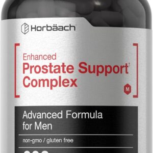 Horbaach Prostate Support for Men Saw Palmetto, Pygeum, Stinging Nettle 200 Cap
