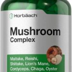 Horbaach Mushroom Complex Reishi, Chaga, Lions Mane 150 Caps