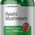 Horbäach Reishi Mushroom 1000mg 5:1 Extract 200 Caps