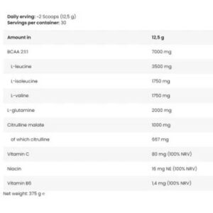 Kevin LEVRONE İce BCAA GLUTAMİN CİTRULLİNE MALATE 375 g