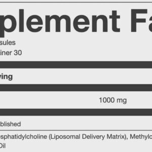 Perpetua Life Urolithin A Liposomal Mitochondrial Health 1,000mg 60 Caps