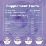 İnGreens Powerful Antioxidants with NAD NMNH Coq10 Resveratrol Spermidine Glutathione 60 Caps - Görsel 4