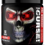 JNX SPORTS The Curse! PreWorkout Caffeine Beta-Alanine Creatine L-Citrulline Boost Energy Strength & Focus