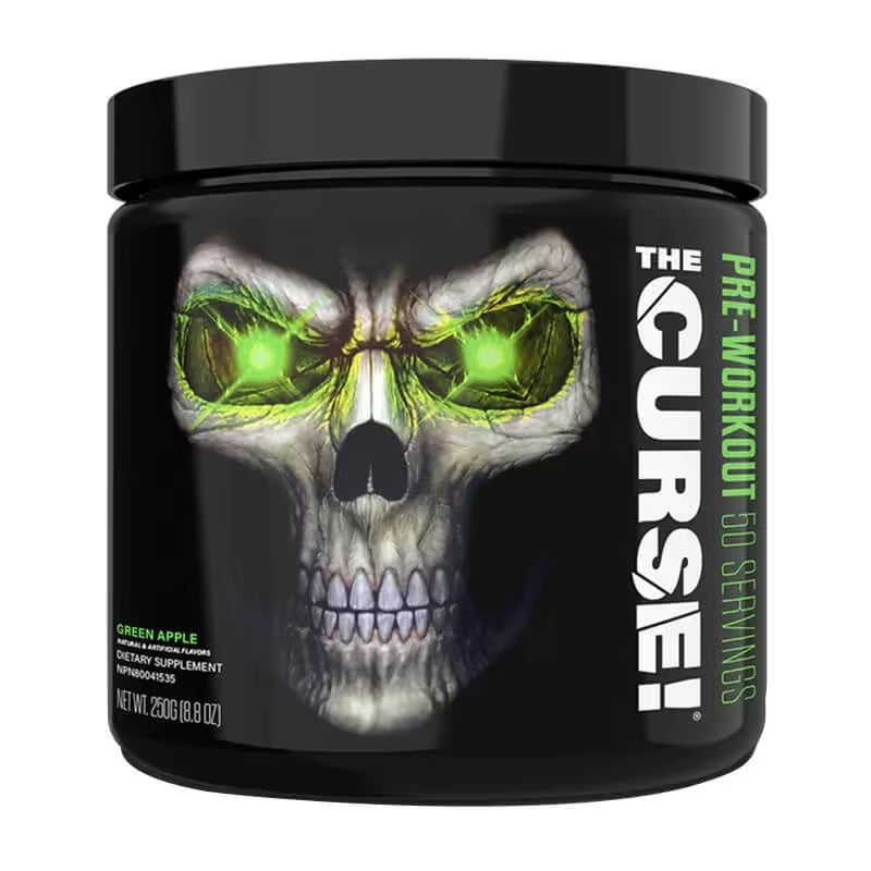 JNX SPORTS The Curse! PreWorkout Caffeine Beta-Alanine Creatine L-Citrulline Boost Energy Strength & Focus - Görsel 4