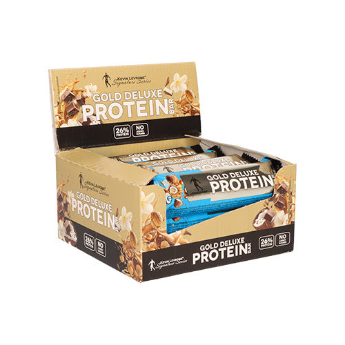 KEVIN LEVRONE - Gold Deluxe Protein Bar - 12x 48g - Görsel 2