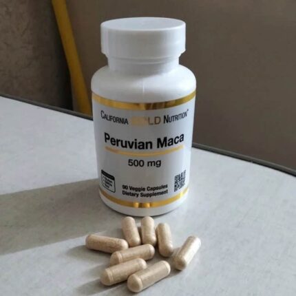 California Gold Nutrition Peruvian Maca 500 mg 90 kapsül