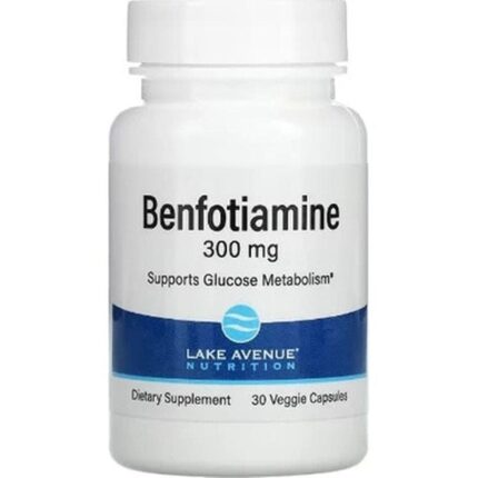 Lake Avenue Nutrition Benfotiamine 300 mg 30 Kapsül