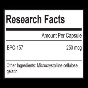 Lawless Labs BPC-157 Peptide 60 Kapsül