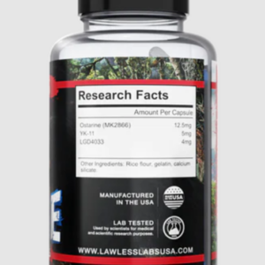 Lawless Labs Savage Mix Mk2866 – Yk11 – Ligandrol 90 Kapsül