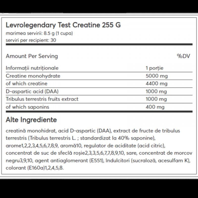 Kevin Levrone LevroLegendary Test Creatine+Daa+Tribulus 255 g