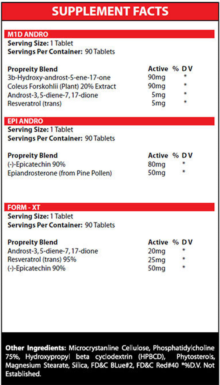 LG SCİENCES Bulking Andro Form Kit 90+60+60+90 TABLET 4 KUTU - Görsel 3