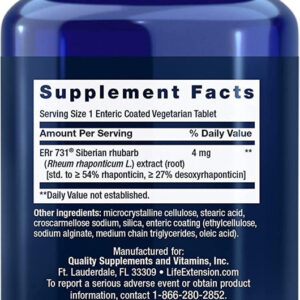 Life Extension Menopause Menapoz 73130 Enteric Coated Vegetarian Tab