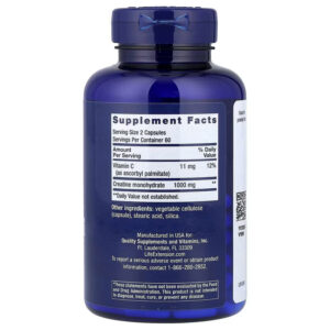Life Extension Creatine Strength Lean Muscle 120 Caps - Görsel 2