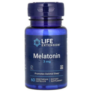 Life Extension Melatonin 3 mg 60 Vegetarian Caps