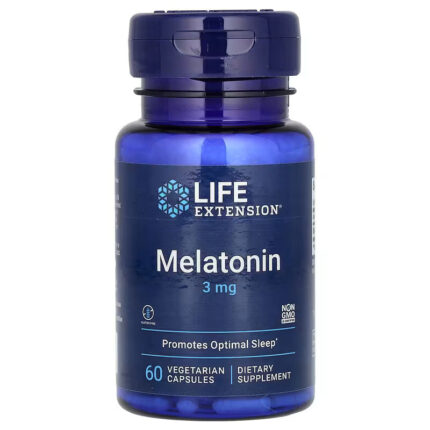 Life Extension Melatonin 3 mg 60 Vegetarian Caps
