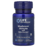 Life Extension Mushroom Immune Beta Glucans Shiitake, Maitake, Chaga 30 Veg Caps