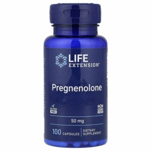 Life Extension Pregnenolone Brain & Cognitive Memory Health and Brain Plasticity 100 Caps