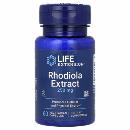 Life Extension Rhodiola Extract 250 mg 60 Vegetarian Caps