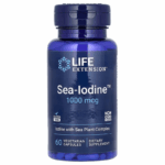 Life Extension Sea-Iodine İyot Organic Kelp Greens & Superfoods 1,000 mcg 60 Vegetarian Caps