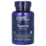 Life Extension Taurine Amino Acids 1,000 mg 90 Vegetarian Capsules
