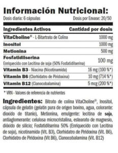 AMIX LipiDrol Fat burner İnositol Vitamin B3 - B6 - B12 / 120 Caps - Görsel 3
