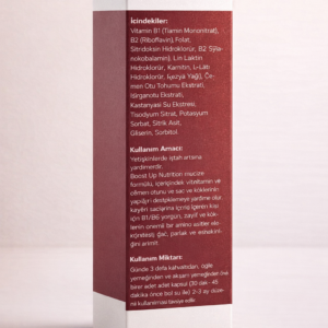 Boost Up Nutrition İran Bitkisel Şurup Doğal Karbonhidrat Yardımcısı Bitkisel Gainer Şurubu  250 ml