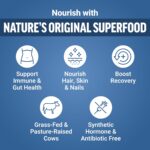 FORCE FACTOR Awesome Colostrum Biotin Grass-Fed Gut Immune Health Recovery Hair Skin & Nails Bovine Colostrum 60 Soft Chews - Görsel 6