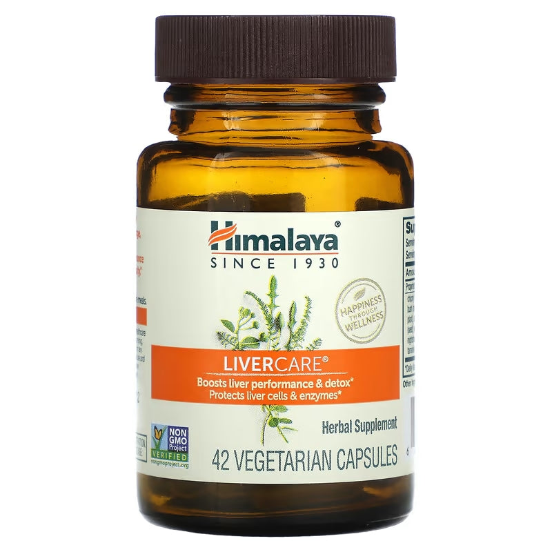 Himalaya LiverCare Detox Enzymes Gut Health 42 Vegetarian Capsules - Görsel 2