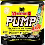 MAMMOTH PUMP PreWorkout Heightened Focus, Quick Recovery