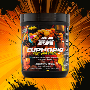 MuscleTech Euphorio PreWorkout Powder 350 Gram - Görsel 2