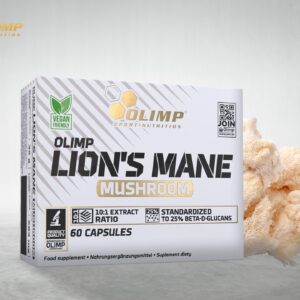OLIMP Lion's Mane Mushroom Aslan yelesi mantarı 500 mg  60caps