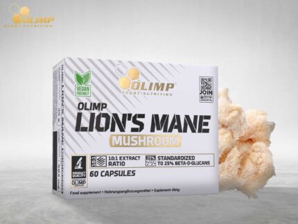 OLIMP Lion's Mane Mushroom Aslan yelesi mantarı 500 mg 60caps