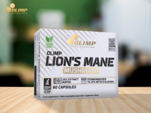 OLIMP Lion's Mane Mushroom Aslan yelesi mantarı 500 mg  60caps - Görsel 2