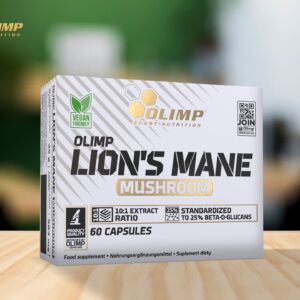 OLIMP Lion’s Mane Mushroom Aslan yelesi mantarı 500 mg  60caps