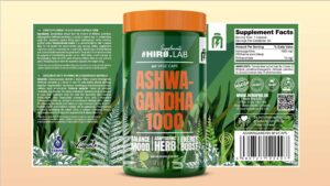 Hiro Lab Ashwagandha 1000mg Adaptogenic Stress Balance Support – 90 caps - Görsel 2