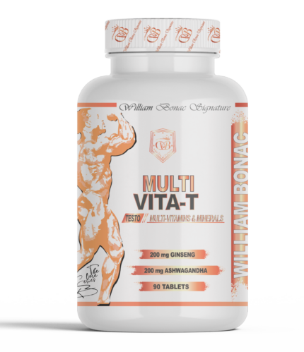 William Bonac Signature Testo Booster + Multivitamin 90 Tablet