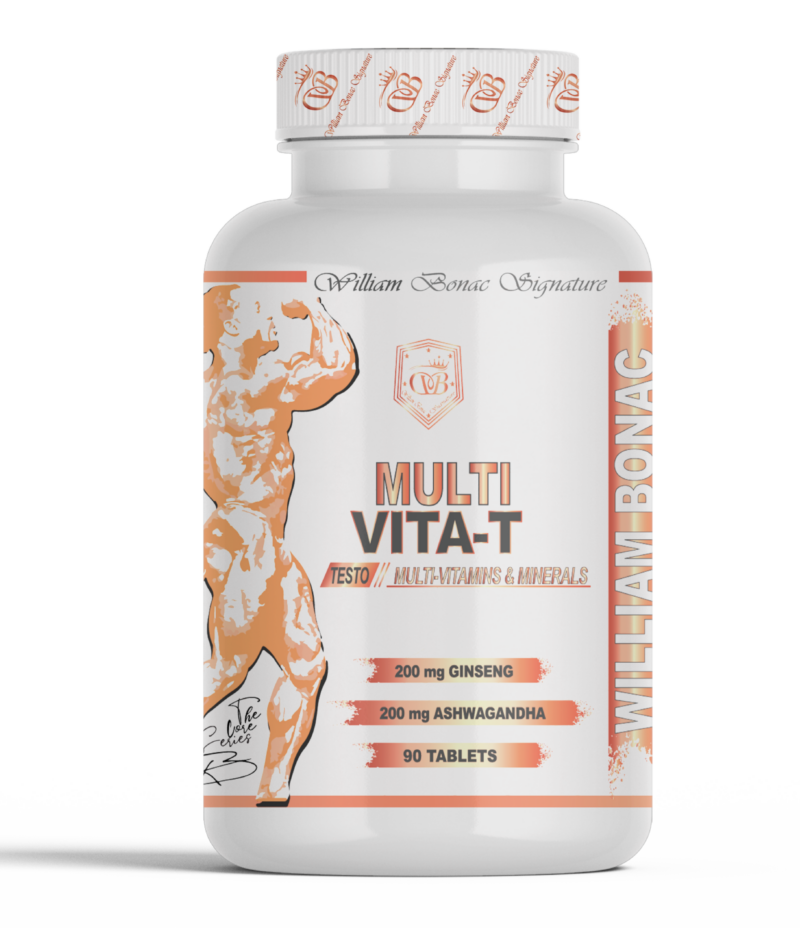 William Bonac Signature Testo Booster + Multivitamin 90 Tablet