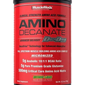 Musclemeds Amino Decanate Bcaa Glutamin 360 Gr
