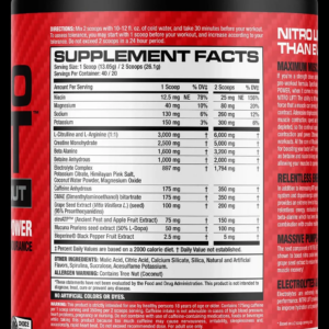Musclemeds Nitro Lift Preworkout