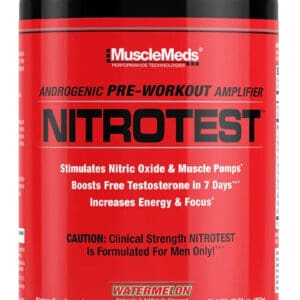 MuscleMeds Nitrotest Androgenic PreWorkout