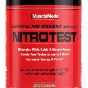 MuscleMeds Nitrotest Androgenic PreWorkout