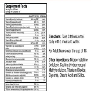 MUSCLEMEDS VİTAMİN T 90 TABLET
