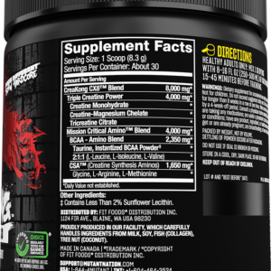 Mutant CREAKONG Creatine Creatine malate   bcaa   amino  arginine  CX8