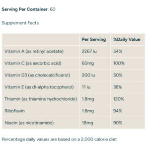 Myprotein Daily Multivitamin Mineral Blend With Niacin – 60 Tablet